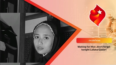 Waiting for iftar, don't forget tonight Lailatul Qadar!