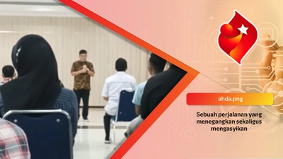 Sebuah perjalanan yang menegangkan sekaligus mengasyikan