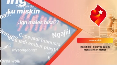 Ingat baik - baik yaa dalam menjalankan hidup!