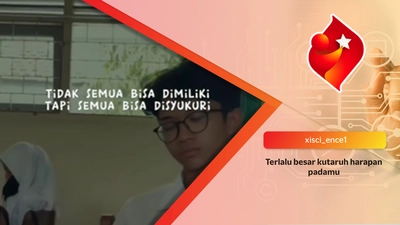 Terlalu besar kutaruh harapan padamu