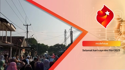 Selamat hari raya idul fitri 2023