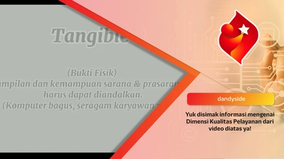 Dimensi Kualitas Pelayanan yang baik