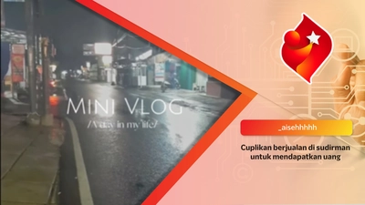 Cuplikan berjualan di sudirman untuk mendapatkan uang