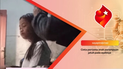 Cinta pertama anak perempuan