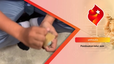 Tutorial membuat telor asin