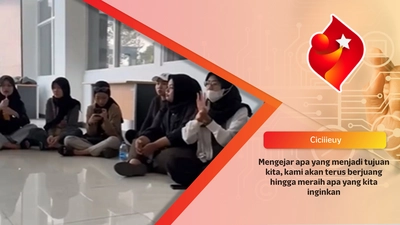 Mengejar apa yang menjadi tujuan kita, kami akan terus berjuang hingga meraih apa yang kita inginkan