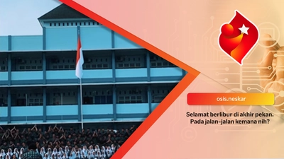 Selamat berlibur di akhir pekan. Pada jalan-jalan kemana nih?