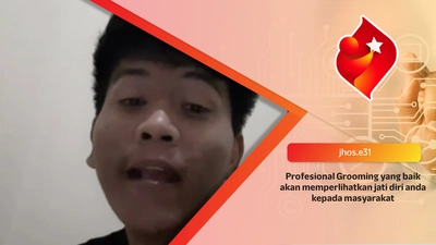 Profesional Grooming yang baik akan memperlihatkan jati diri anda kepada masyarakat