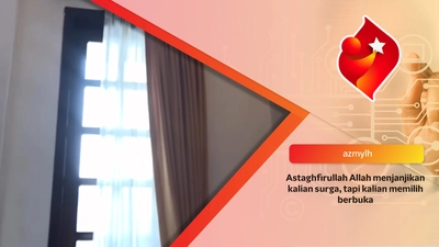 Astaghfirullah Allah menjanjikan kalian surga, tapi kalian memilih berbuka