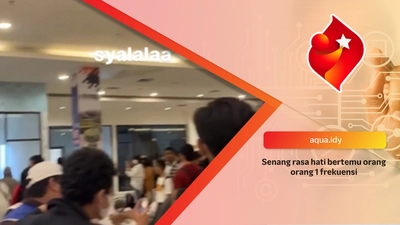 Senang rasa hati bertemu orang orang 1 frekuensi