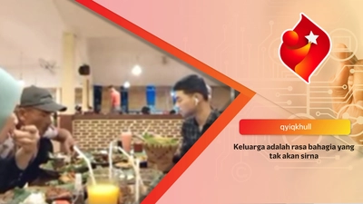 Keluarga adalah rasa bahagia yang tak akan sirna