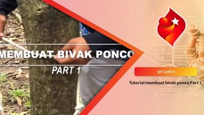 Tutorial Membuat Bivak Ponco