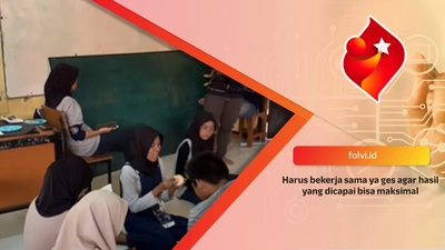 Harus bekerja sama ya ges agar hasil yang dicapai bisa maksimal