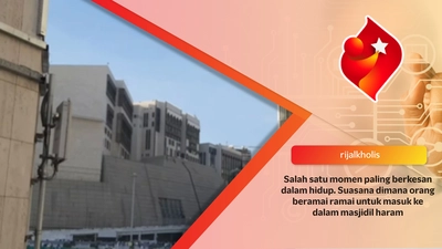 Suasana Masjidil Haram