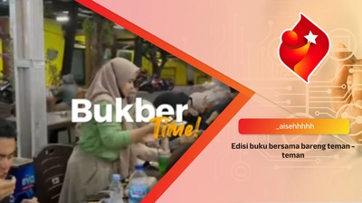 Edisi buku bersama bareng teman - teman