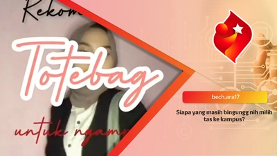Rekomendasi totebag untuk ngampus