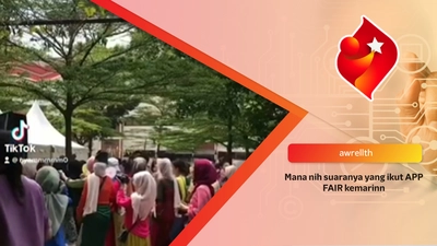 Mana nih suaranya yang ikut APP FAIR kemarinn