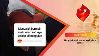 Mengajak anak bermain