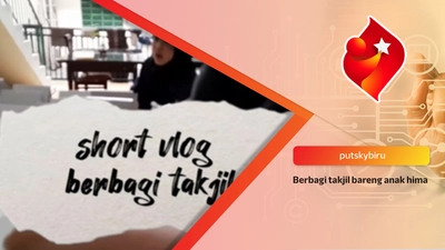 Berbagi takjil bareng anak hima