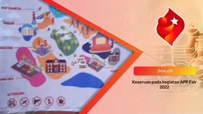 Keseruan pada kegiatan APP Fair 2022