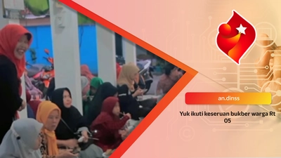 Yuk ikuti keseruan bukber warga Rt 05