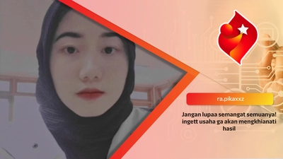 Jangan lupaa semangat semuanya! ingett usaha ga akan mengkhianati hasil