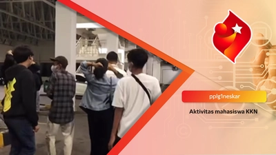 Aktivitas mahasiswa KKN