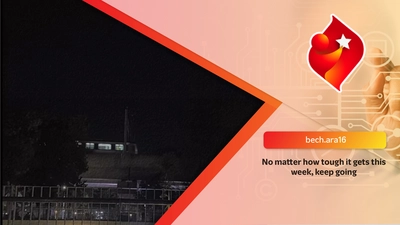 No matter how tough it gets this week, keep going