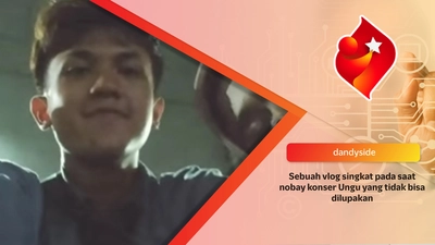 Sebuah vlog singkat pada saat nobay konser Ungu yang tidak bisa dilupakan
