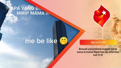 Banyak yang bilang enggak mirip sama si mama Ngak tau aja sifat kita tuh 11 12
