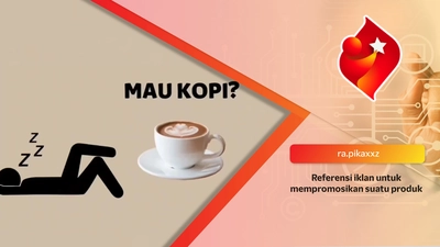 Promosi iklan kopi