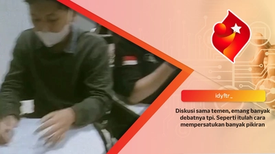 Diskusi sama temen, emang banyak debatnya tpi. Seperti itulah cara mempersatukan banyak pikiran