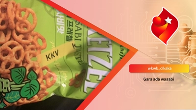 Gak suka cemilan wasabi