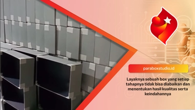 Proses produksi box