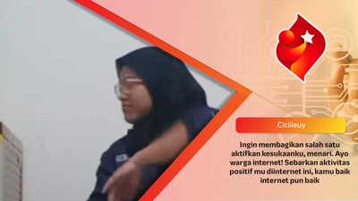 Ingin membagikan salah satu aktifkan kesukaanku, menari. Ayo warga internet! Sebarkan aktivitas positif mu diinternet ini, kamu baik internet pun baik