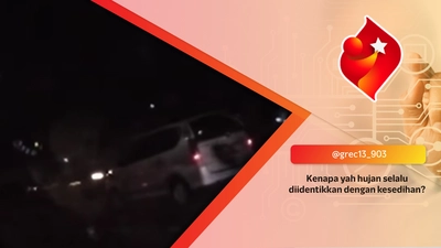 Hujan Identik Dengan Kesedihan