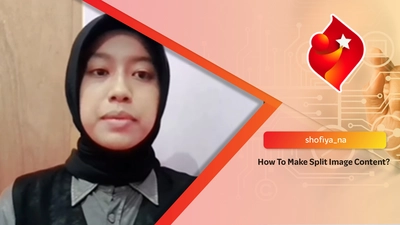 How To Make Split Image Content