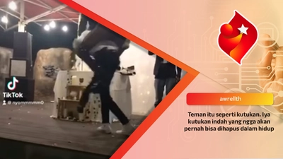 Teman itu seperti kutukan. Iya kutukan indah yang ngga akan pernah bisa dihapus dalam hidup
