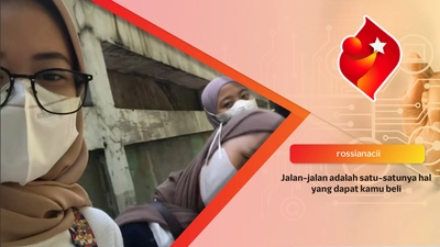 Jalan-jalan adalah satu-satunya hal yang dapat kamu beli