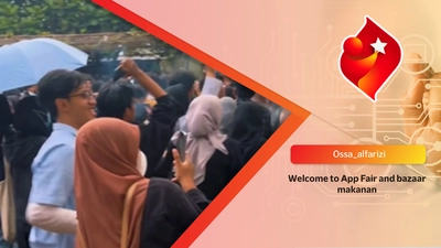 Welcome to App Fair and bazaar makanan