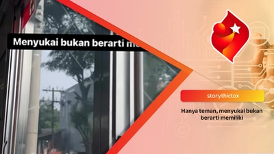 Hanya teman, menyukai bukan berarti memiliki