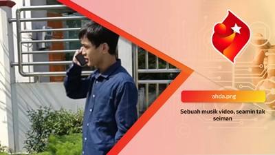 Sebuah musik video, seamin tak seiman
